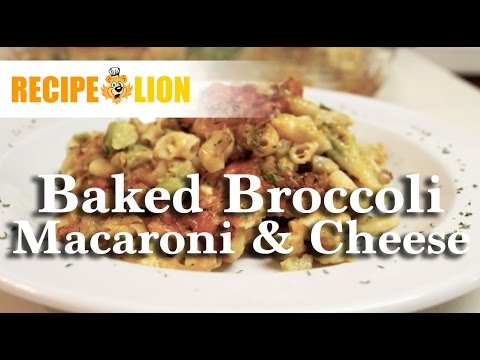 Baked Broccoli Macaroni and Cheese