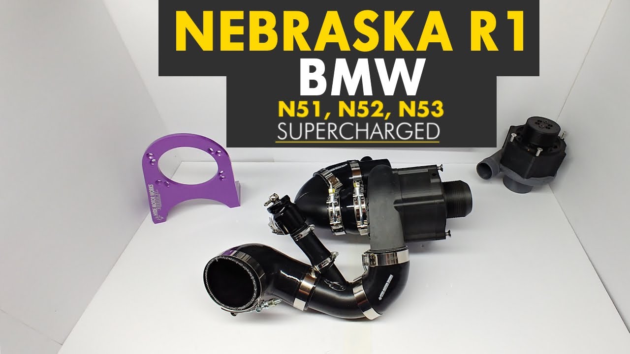 Комплект нагнетателя BMW N51, N52, N53 | Nebraska R1 | Установка