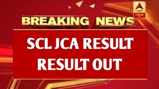 Sci Jca Result 2022| Supreme Court Jca Result 2022 | Jca result 2022/Sci Jca/Sci Jca Result