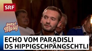 Video thumbnail of "Echo vom Paradiesli: Ds Hippigschpängschtli   | SRF"