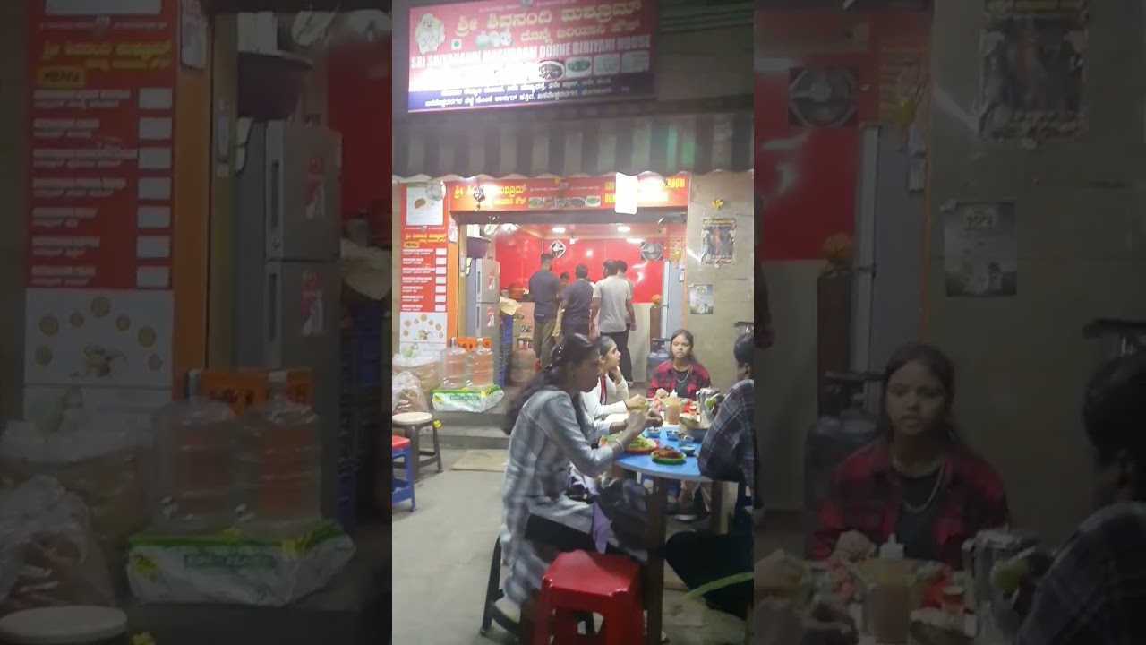 Sri Shivanandi Mushroom 🍄 Donne Biryani|yummy food at our Basaveshwar nagar