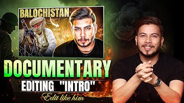 How to Edit Documentary like @NitishRajput | "Intro" Edit Breakdown in After Effects