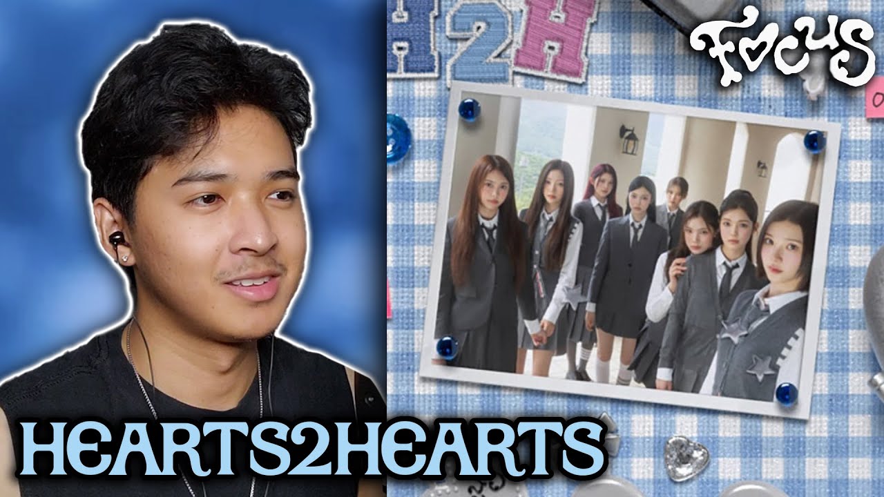 Hearts2Hearts «FOCUS» 1-й мини-альбом | РЕАКЦИЯ (ВОКАЛ?!)