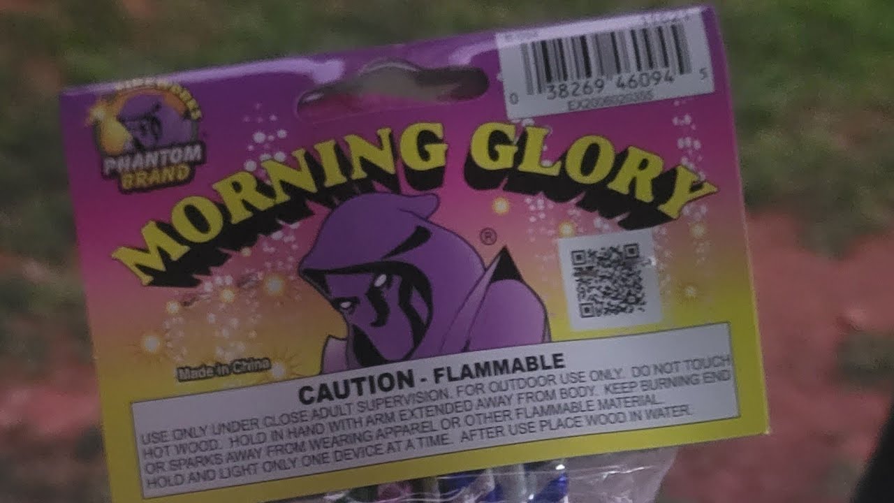 Morning glory fireworks 🎆 YouTube