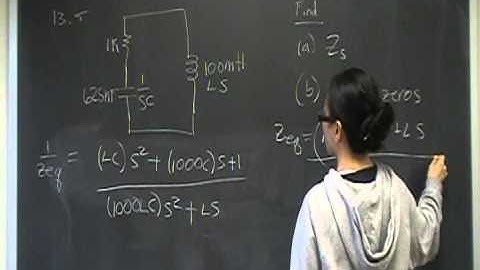 Circuit Analysis in the s Domain P13.5 Nilsson Riedel Electric Circuits 9E Solution