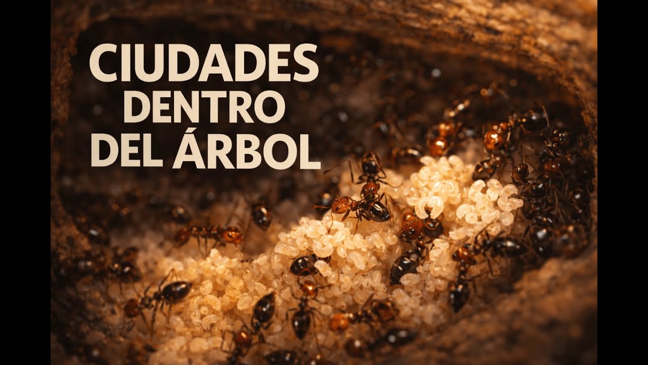 Ciudades dentro del árbol | El imperio oculto de Crematogaster scutellaris