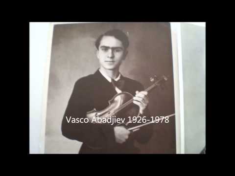 Vasco Abadjiev, J. S. Bach ,Partita № 2, Chacone