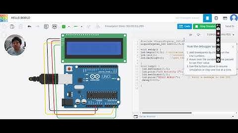 Printing Hello World using LCD I2C and Arduino