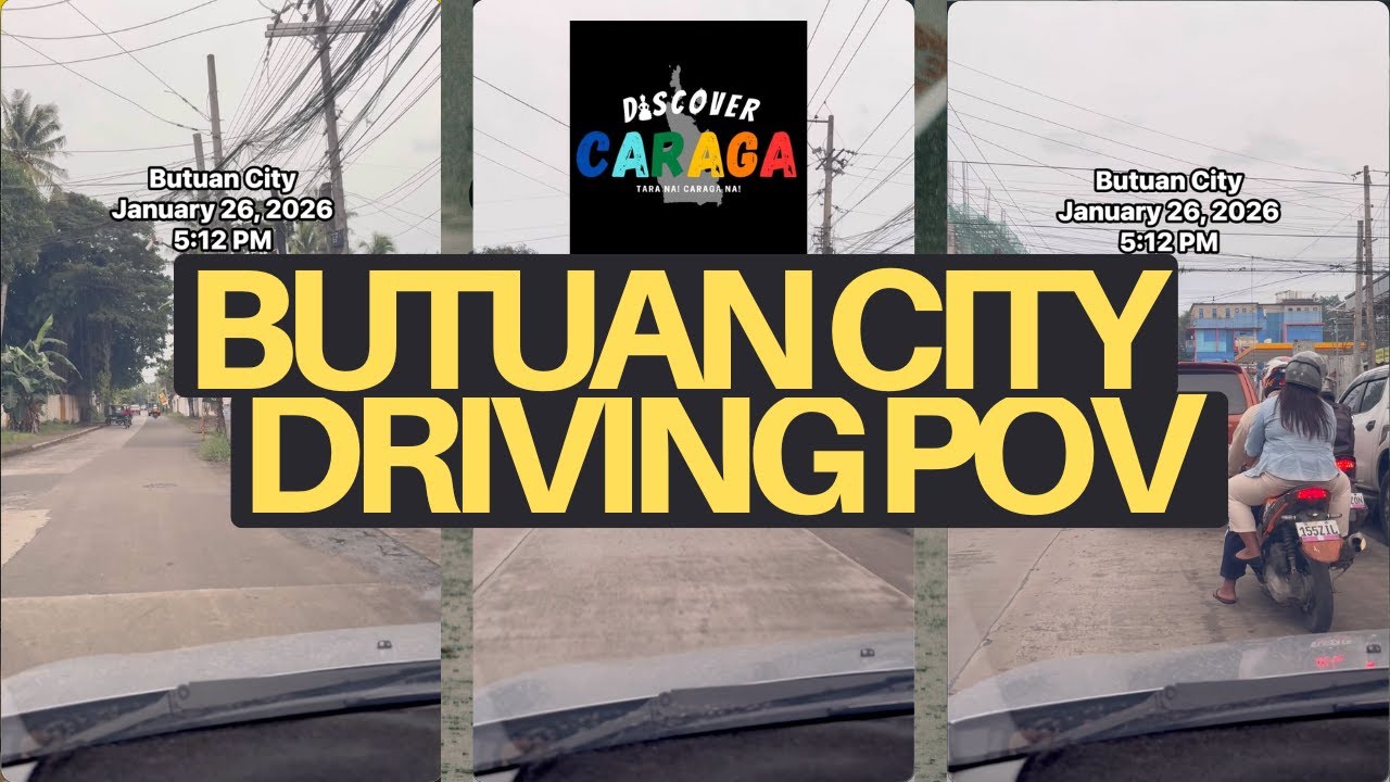 Driving Around Butuan City, Philippines (As of January 26, 2025) | Philippine Driving POV