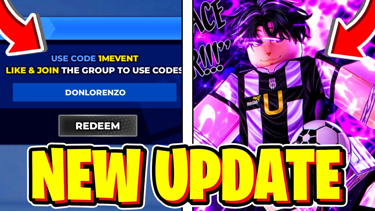 BLUE LOCK RIVALS UPDATE! (NEW CODES, DON LORENZO STYLE SHOWCASE, NEW ...