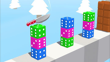 Slice it All! 🔥❤️‍🔥👩‍❤️‍💋‍👩 Very Satisfying And Relaxing ASMR Slicing Game