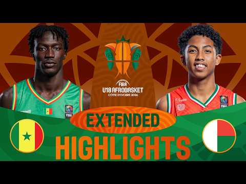 Senegal ๐ธ๐ณ v Madagascar ๐ฒ๐ฌ | Extended Highlights | FIBA U18 AfroBasket 2026