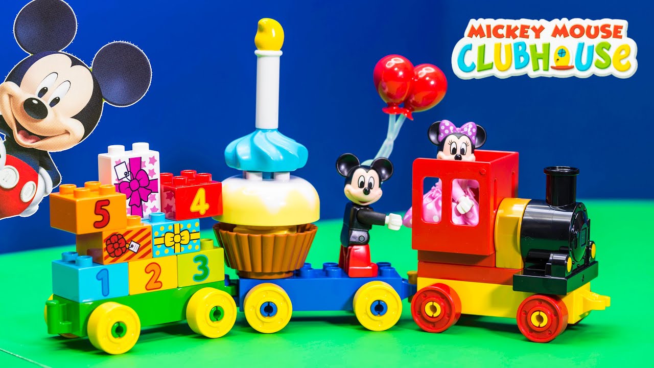 lego duplo mickey mouse train