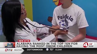 Alabama ranked in top 10 nationally for childhood obesity