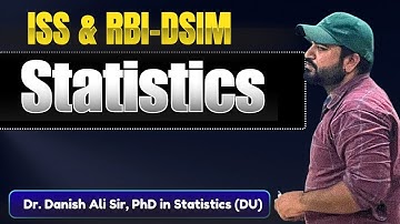🚀 ISS Exam 2026 – Sample Lecture | Indian Statistical Service Preparation | UPSC Statistics