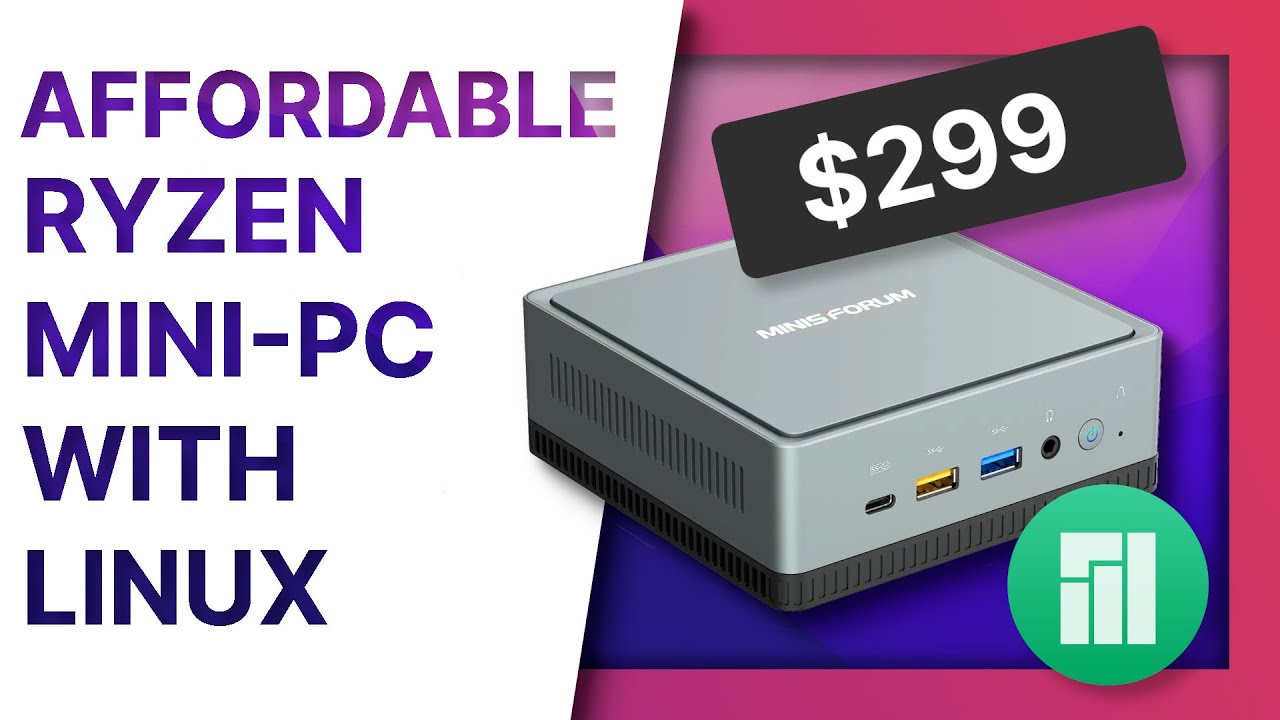 SUPER AFFORDABLE Ryzen powered Linux desktop: DeskMini UM350