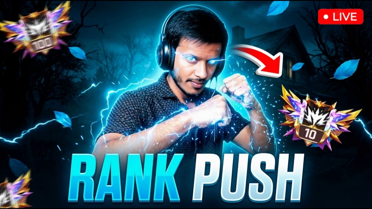 🔴[Live Free Fire New Rank Season Rank Push Live !! - YouTube