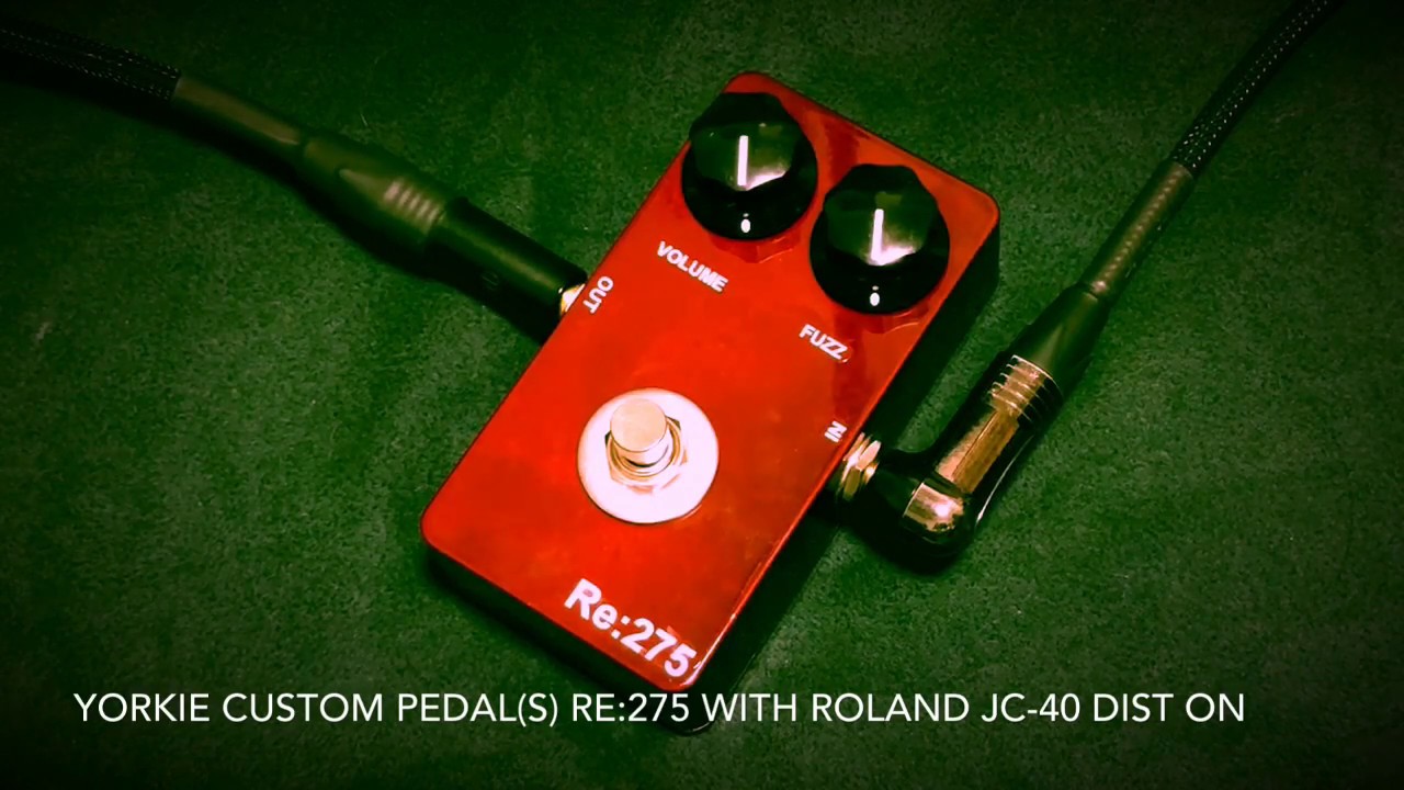 Yorkie.Custom.Pedal(s) Re:275 Fuzz Face! Yorkie Custom Pedals Re:275 ゲルマファズフェイス レビュー