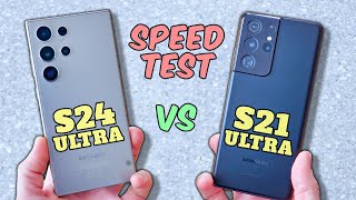 Samsung Galaxy S24 Ultra vs S21 Ultra Speed Test