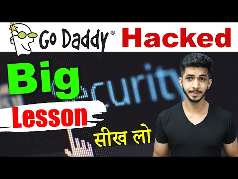 GoDaddy Hacked ?️‍♂️ - BIG Lesson for All |  सीख लो अब