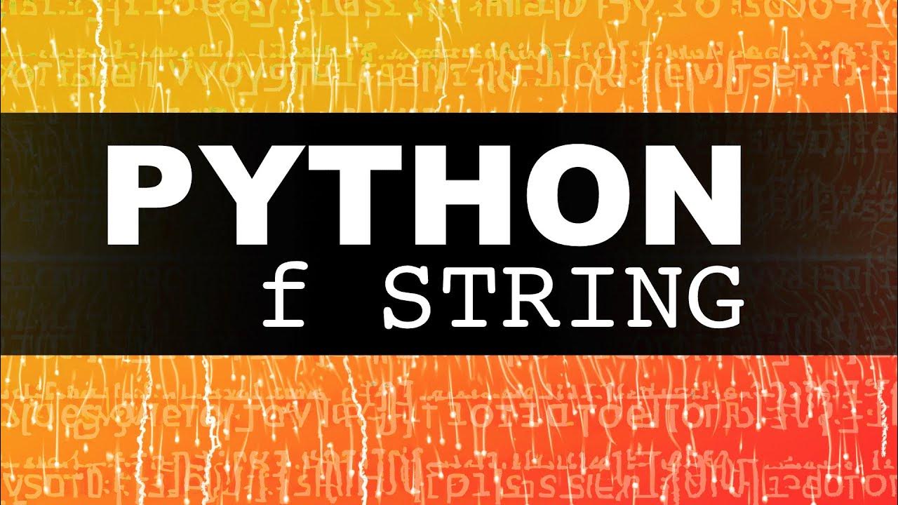 Python fstring mastery | #python #coding #howto - YouTube