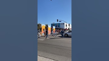 BTS performing PTD on the Crosswalk for James Corden