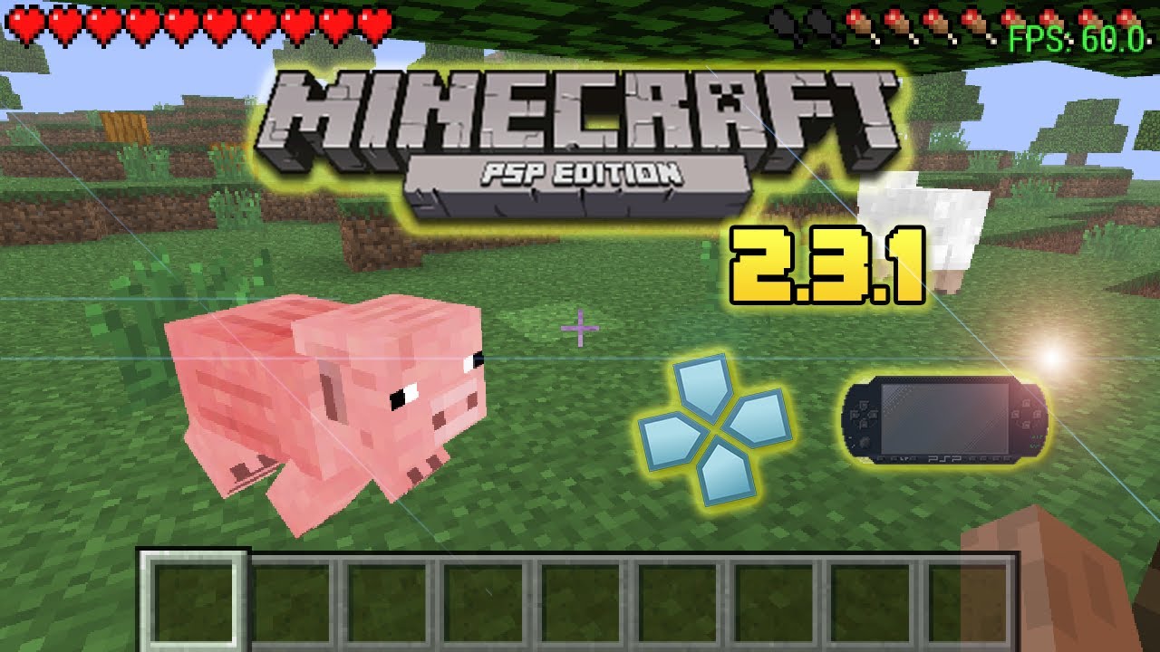 MultiArcade Jr - Vídeo novo: Minecraft 2.0 para PSP, Como instalar