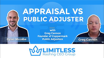 Appraisal vs Public Adjuster with Greg Cannon