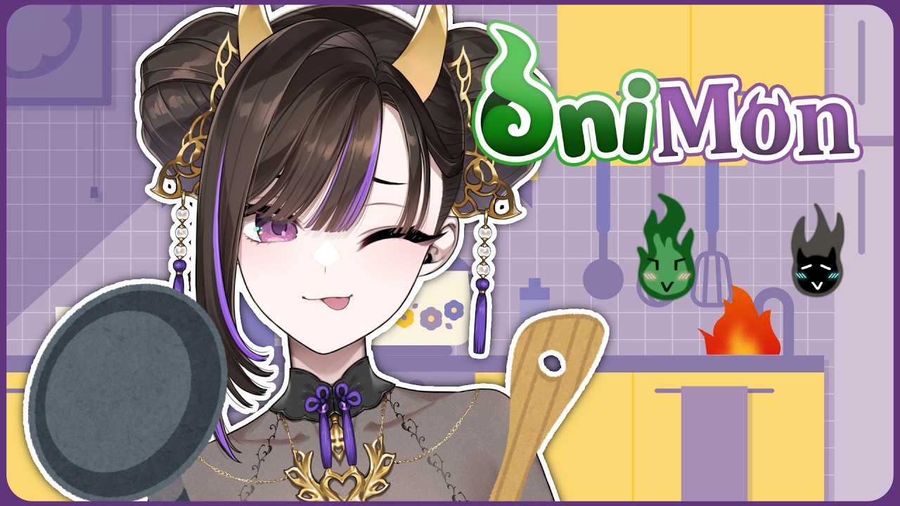 【OniMon #114】 Yuno's been in da kitchen (cooking)