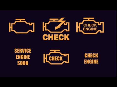 Por que aparece la luz del Check Engine en el tablero