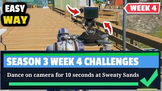 ... all fortnite camera locations in season 3 to complete dance on
ca...