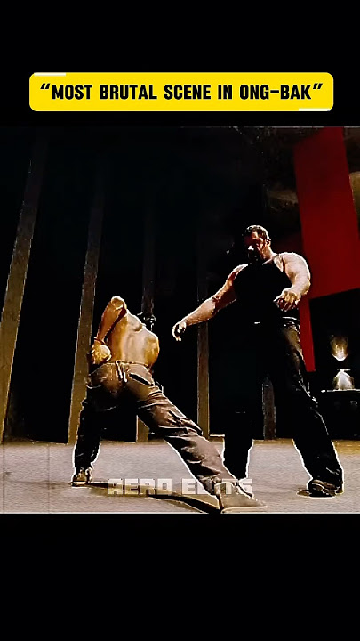 Tony Jaa Ong Bak Best scene 😳