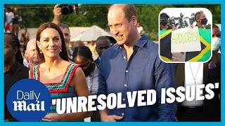 Jamaican PM tells Prince William and Kate Middleton: 'There are unresolved issues here'