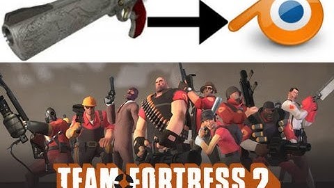 How to import TF2 weapon models into Blender on Mac