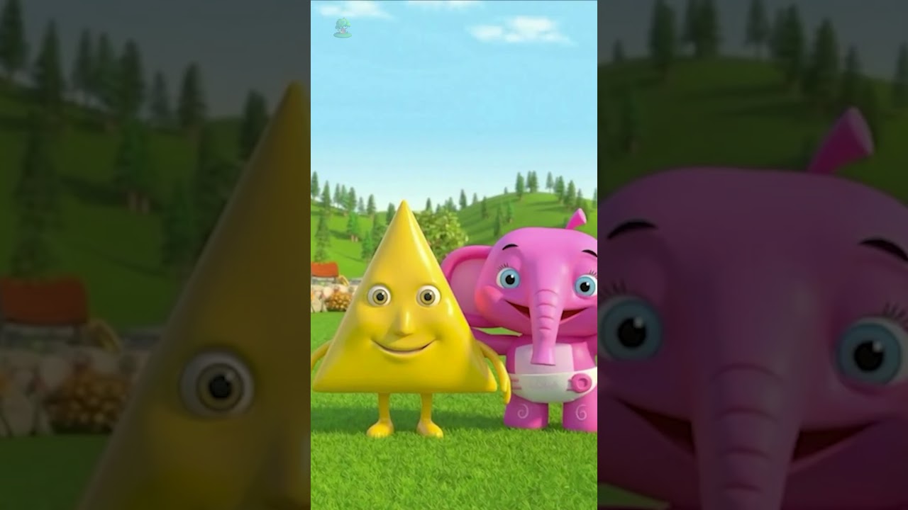 Shape Song #learn #babies #youtube #shorts #explore #toddler #squarecircle