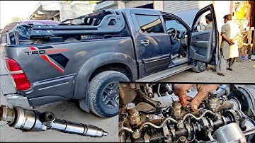 Toyota Hilux engine injector New install _ 2kd engine starting problem - common rail injector 2kd