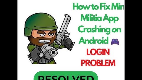Mini Militia App Not Loading or Stuck? FIXED ✅