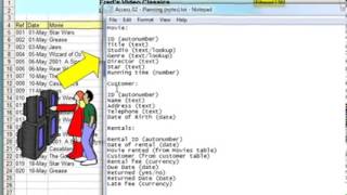 Microsoft Access Tutorial for Beginners #2   Planning Your Database Access 2003   YouTube