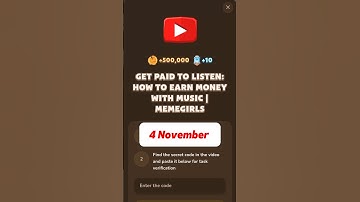 GET PAID TO LISTEN: HOW TO EARN MONEY WITH MUSIC | MEMEGIRLS #memefi #code