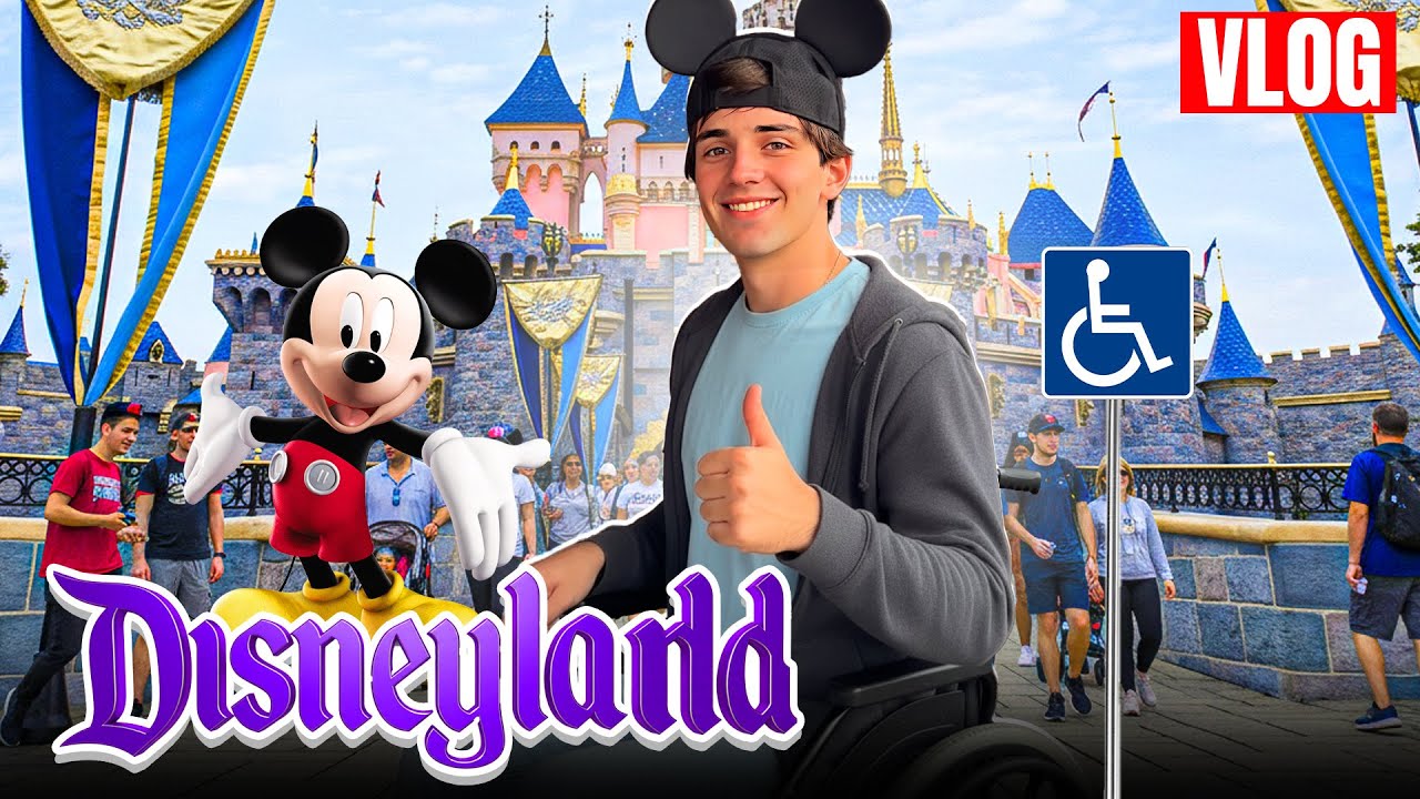 FUI A DISNEY CON EL TEAM DOMMA PERO EN SILLA DE RUEDAS… | Mariogmmt