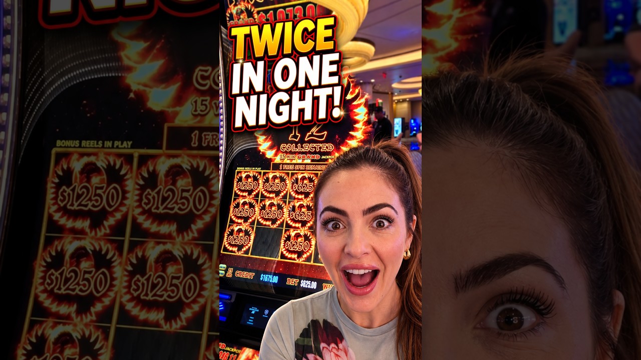 I Pressed $625/Spin and IT FINALLY HAPPENED TWICE!!! #slots #vegas #casino