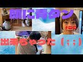 パニック編 パート11【顔に青タンが出来ちゃった( ; ; )】今年初めてのパニックは家でした ※編集済
