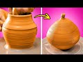 Satisfying Clay Pottery Making And Amazing Clay Crafts