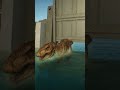 Rexy in Lagoon - Jurassic World Evolution 2