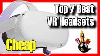 🔥 TOP 7 BEST Budget VR Headsets To Buy on Amazon [2024]✅[Cheap] For PC Gaming / VR Chat / Sim Racing