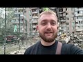 Кадри з місця атаки на Київ | Під завалами шукають людей | Наслідки атаки на Київ 6 липня