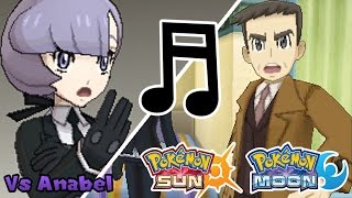 Pokémon Sun & Moon: Vs. Anabel (Music Edited)