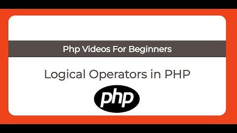 Logical Operators in PHP#Tutorial#9
