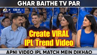 IPL Match Mein Apni Photo Kaise Add Karein 🔥 | Viral AI Video Editing Tutorial screenshot 4