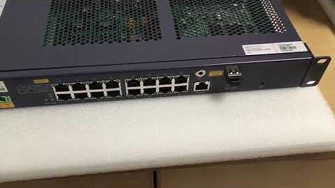 ZXA10 F822 POE Video